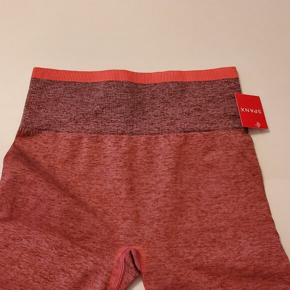 SPANX Space dye Coral Punch Seamless Sculp Leggings Size M/10 - Picture 7 of 11